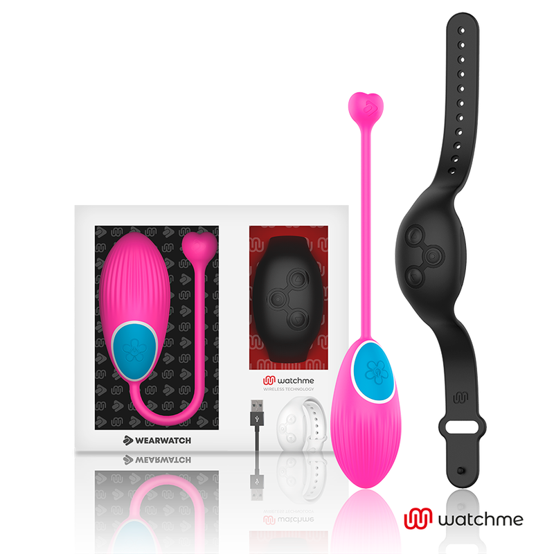 Imagen del artículo erótico WEARWATCH - HUEVO CONTROL REMOTO TECHNOLOGY WATCHME FUCSIA / AZABACHE de WEARWATCH en la sección JUGUETES BIENESTAR |Vibradores|Vibradores control remoto de Millenial Sexshop.