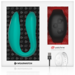 WEARWATCH - VIBRADOR DUAL TECHNOLOGY WATCHME AGUAMARINA / AZABACHE - Imagen 5