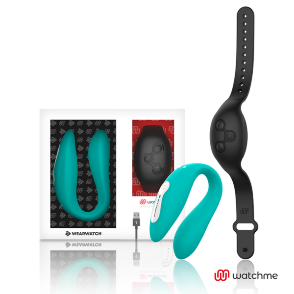 Imagen del artículo erótico WEARWATCH - VIBRADOR DUAL TECHNOLOGY WATCHME AGUAMARINA / AZABACHE de WEARWATCH en la sección JUGUETES BIENESTAR |Vibradores|Vibradores control remoto de Millenial Sexshop.