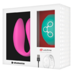 WEARWATCH - VIBRADOR DUAL TECHNOLOGY WATCHME FUCSIA / AGUA MARINA - Imagen 7