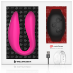 WEARWATCH - VIBRADOR DUAL TECHNOLOGY WATCHME FUCSIA /AZABACHE - Imagen 6