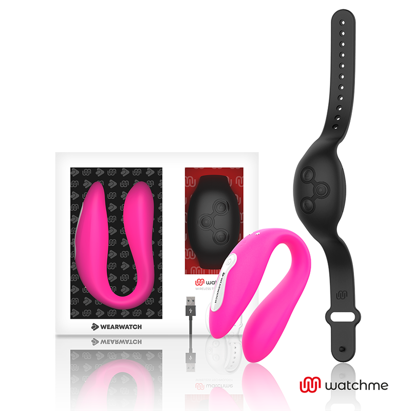 Imagen del artículo erótico WEARWATCH - VIBRADOR DUAL TECHNOLOGY WATCHME FUCSIA /AZABACHE de WEARWATCH en la sección JUGUETES BIENESTAR |Vibradores|Vibradores control remoto de Millenial Sexshop.