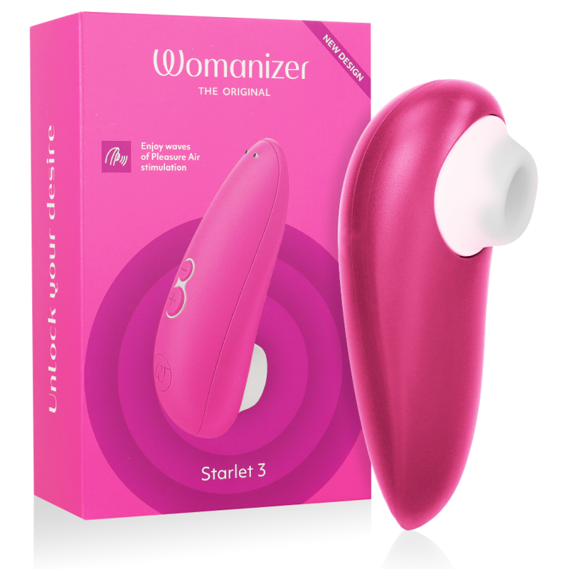 Imagen del artículo erótico WOMANIZER - STARLET 3 ESTIMULADOR CLÍTORIS ROSA de WOMANIZER en la sección JUGUETES BIENESTAR |Juguetes para Mujeres|Estimuladores|Masajeadores de Millenial Sexshop.