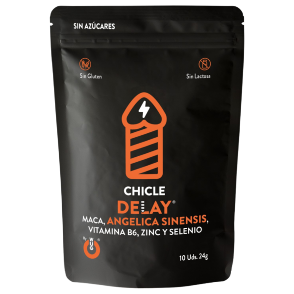 Imagen del artículo erótico WUG SEX SENSE - DELAY CHICLE RETARDANTE EYACULACIÓN 10 UNIDADES de WUG SEX SENSE en la sección DROGUERÍA |Estimulantes para Ellos|Retardantes de Millenial Sexshop.