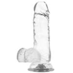 X RAY - CLEAR DILDO REALISTA TRANSPARENTE 15.5 CM -O- 3.5 CM - Imagen 5