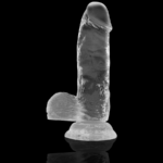 X RAY - CLEAR DILDO REALISTA TRANSPARENTE 15.5 CM -O- 3.5 CM - Imagen 7