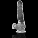 X RAY - CLEAR DILDO REALISTA TRANSPARENTE 18.5 CM -O- 3.8 CM - Imagen 7