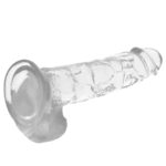 X RAY - CLEAR DILDO REALISTA TRANSPARENTE 22 CM -O- 4.6 CM - Imagen 3