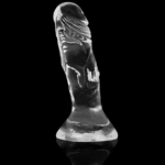 X RAY - CLEAR DILDO TRANSPARENTE 12 CM -O- 2.6 CM - Imagen 7