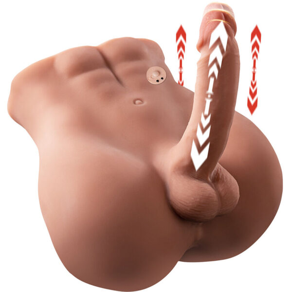 Imagen del artículo erótico XISE - BERTLETT DILDO ASS MASTURBADOR DILDO Y ANO REALÍSTICO POSICIÓN FRONTAL CON THRUSTING 18 CM de XISE en la sección JUGUETES BIENESTAR |Vibradores|Vibradores Realisticos de Millenial Sexshop.