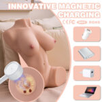 XISE - DANIA THRUSTING TORSO REALÍSTICO CON VIBRACIÓN FEMENINO 52 CM - Imagen 8