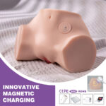 XISE - FENNIE SHAKING MASTURBADOR VAGINA Y ANO REALÍSTICO MULTIPOSICIÓN CON VIBRACIÓN - Imagen 12