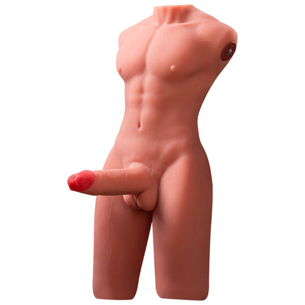 Imagen del artículo erótico XISE - JASON HALF BODY TORSO REALÍSTICO MASCULINO CON THRUSTING Y VIBRACIÓN 55 CM de XISE en la sección JUGUETES BIENESTAR |Muñec@s Tamaño Real de Millenial Sexshop.