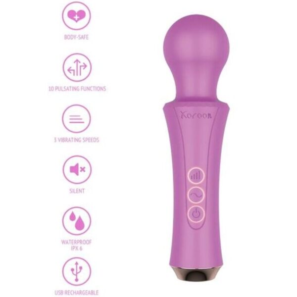Imagen del artículo erótico XOCOON - THE PERSONAL WAND FUCSIA de XOCOON en la sección JUGUETES BIENESTAR |Juguetes para Mujeres|Estimuladores|Masajeadores de Millenial Sexshop.