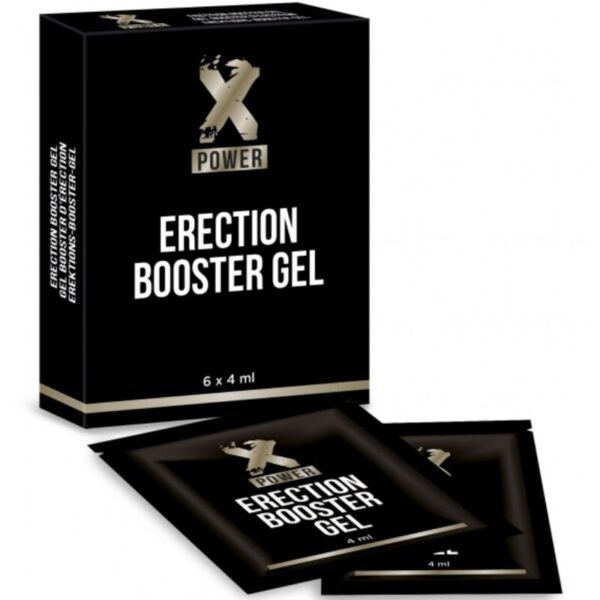 Imagen del artículo erótico XPOWER - ERECTION BOOSTER GEL POTENCIADOR ERECCION 6 X 4 ML de XPOWER en la sección DROGUERÍA |Estimulantes para Ellos|Aumento Erección de Millenial Sexshop.