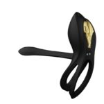ZALO - BAYEK ANILLO VIBRADOR CONTROL REMOTO PAREJAS NEGRO - Imagen 9
