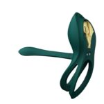 ZALO - BAYEK ANILLO VIBRADOR CONTROL REMOTO PAREJAS VERDE - Imagen 11