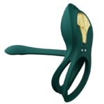 ZALO - BAYEK ANILLO VIBRADOR CONTROL REMOTO PAREJAS VERDE - Imagen 7