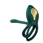 ZALO - BAYEK ANILLO VIBRADOR CONTROL REMOTO PAREJAS VERDE - Imagen 9
