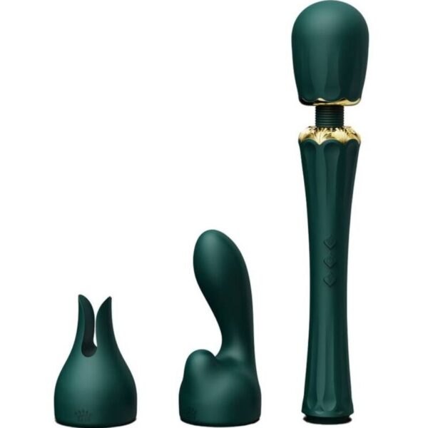 Imagen del artículo erótico ZALO - KYRO WAND VERDE de ZALO en la sección JUGUETES BIENESTAR |Vibradores|Vibradores HI-TECH de Millenial Sexshop.