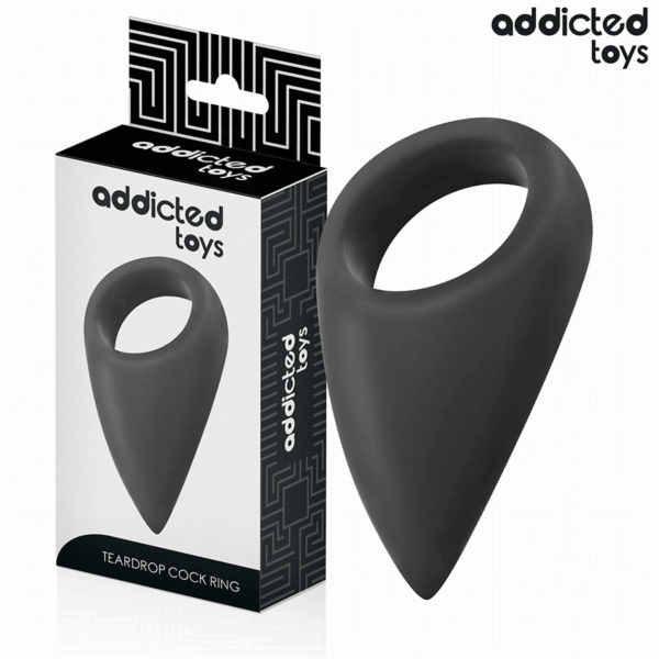 Imagen del artículo erótico ADDICTED TOYS - ANILLO CON FORMA DE LÁGRIMA PARA EL PENE de ADDICTED TOYS en la sección JUGUETES BIENESTAR |Juguetes para Hombres|Accesorios para el pene|Anillos Pene|Anillos sin vibración de Millenial Sexshop.