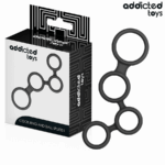 Imagen del artículo erótico ADDICTED TOYS - ANILLO PARA EL PENE CON DIVISORES PARA TESTÍCULOS de ADDICTED TOYS en la sección JUGUETES BIENESTAR |Juguetes para Hombres|Accesorios para el pene|Anillos Pene|Anillos sin vibración de Millenial Sexshop.