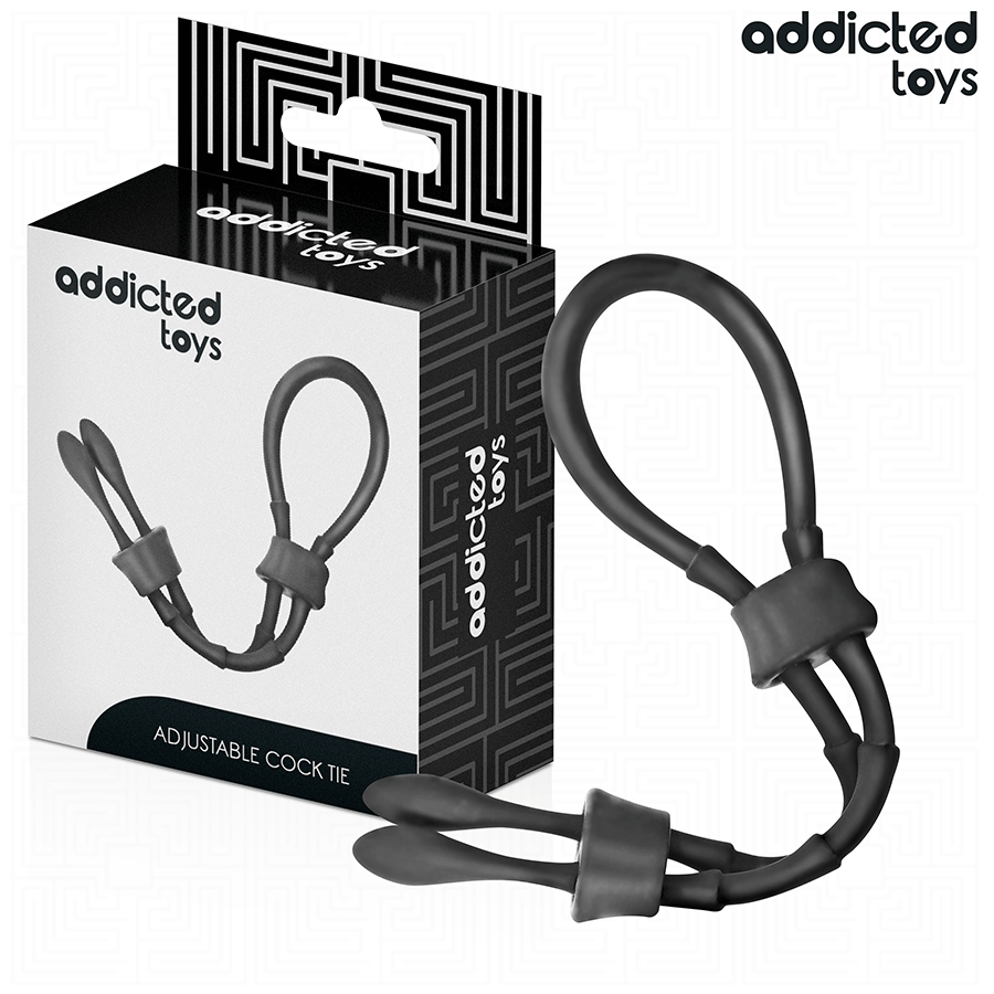 Imagen del artículo erótico ADDICTED TOYS - CUERDA SILICONA AJUSTABLE PARA EL PENE de ADDICTED TOYS en la sección JUGUETES BIENESTAR |Juguetes para Hombres|Accesorios para el pene|Anillos Pene|Anillos sin vibración de Millenial Sexshop.