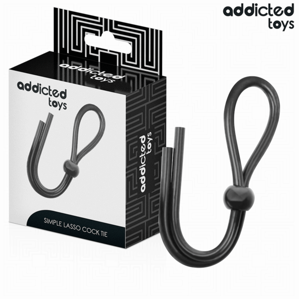 Imagen del artículo erótico ADDICTED TOYS - CUERDA SILICONA PARA EL PENE DE LAZO SIMPLE de ADDICTED TOYS en la sección JUGUETES BIENESTAR |Juguetes para Hombres|Accesorios para el pene|Anillos Pene|Anillos sin vibración de Millenial Sexshop.
