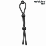 ADDICTED TOYS - CUERDA SILICONA PARA EL PENE DE LAZO TRIPLE - Imagen 2