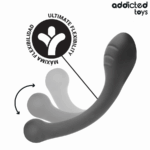 ADDICTED TOYS - ESTIMULADOR ANAL DOBLE SILICONA 18 CM - Imagen 3