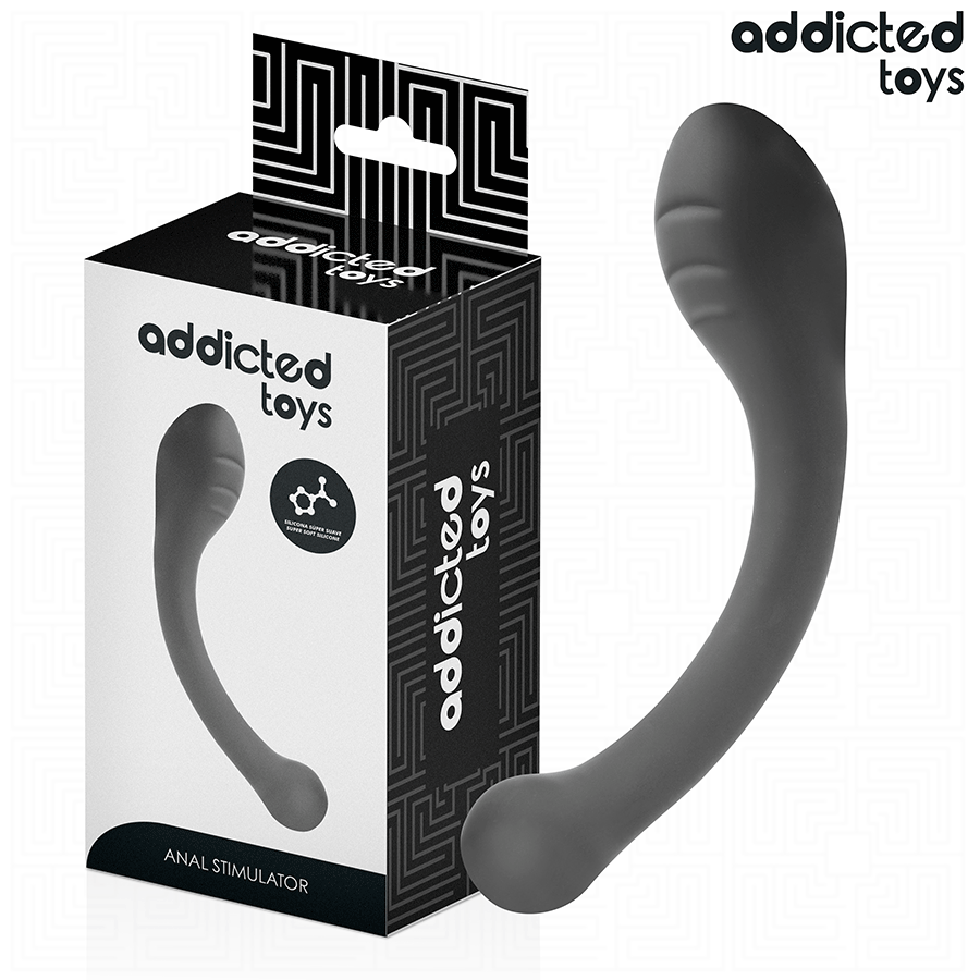 ADDICTED TOYS - ESTIMULADOR ANAL DOBLE SILICONA 18 CM-MillenialSexshop-ADDICTED TOYS Imagen del artículo erótico ADDICTED TOYS - ESTIMULADOR ANAL DOBLE SILICONA 18 CM de ADDICTED TOYS en la sección JUGUETES BIENESTAR |Anal|Plugs Anales de Millenial Sexshop.