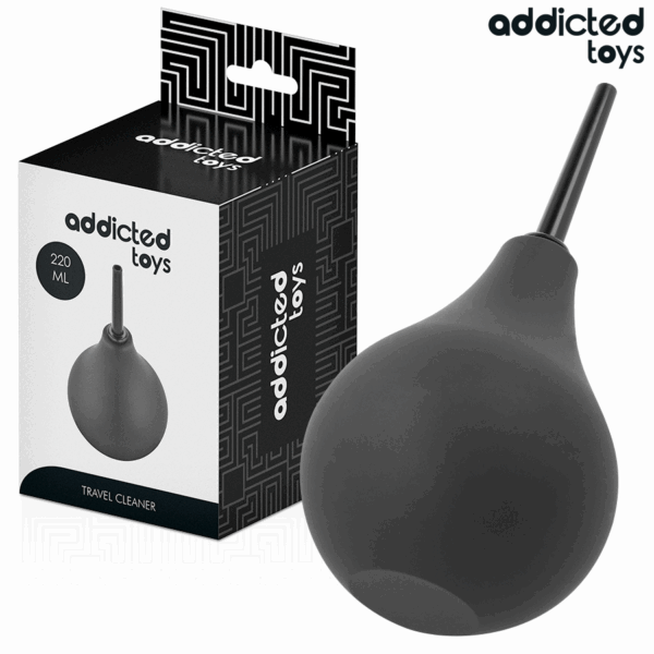 Imagen del artículo erótico ADDICTED TOYS - LIMPIADOR ANAL DE VIAJE TALLA L 220 ML de ADDICTED TOYS en la sección JUGUETES BIENESTAR |Anal|Ducha Anal de Millenial Sexshop.