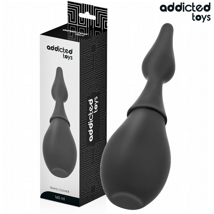 Imagen del artículo erótico ADDICTED TOYS - LIMPIADOR DE VIAJE SILICONA MODELO 1 de ADDICTED TOYS en la sección JUGUETES BIENESTAR |Anal|Ducha Anal de Millenial Sexshop.