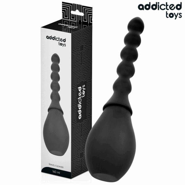 Imagen del artículo erótico ADDICTED TOYS - LIMPIADOR DE VIAJE SILICONA MODELO 2 de ADDICTED TOYS en la sección JUGUETES BIENESTAR |Anal|Ducha Anal de Millenial Sexshop.