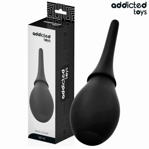 Imagen del artículo erótico ADDICTED TOYS - LIMPIADOR DE VIAJE SILICONA MODELO 3 de ADDICTED TOYS en la sección JUGUETES BIENESTAR |Anal|Ducha Anal de Millenial Sexshop.