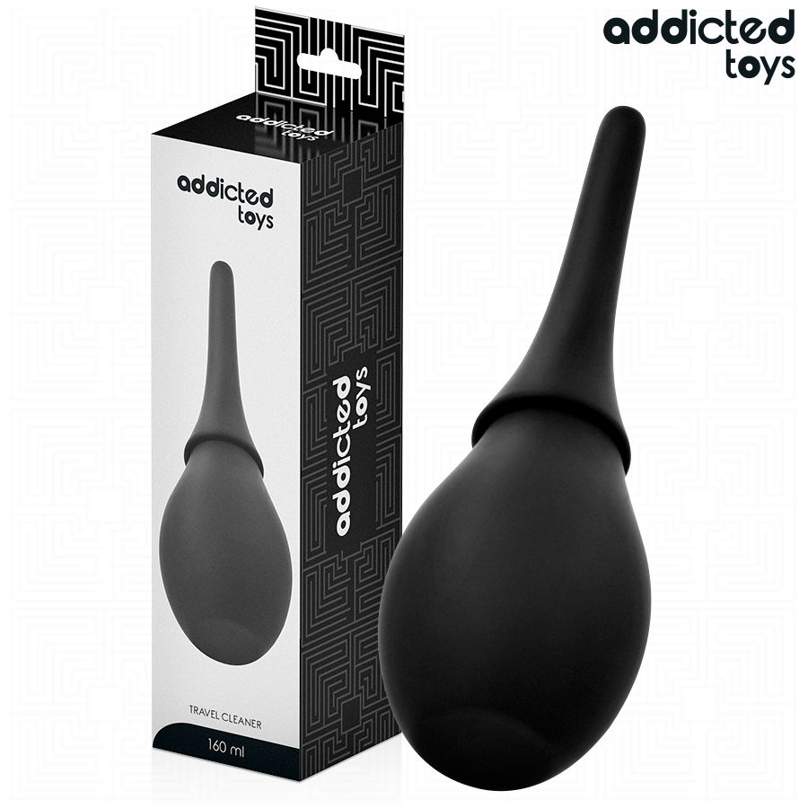 Imagen del artículo erótico ADDICTED TOYS - LIMPIADOR DE VIAJE SILICONA MODELO 3 de ADDICTED TOYS en la sección JUGUETES BIENESTAR |Anal|Ducha Anal de Millenial Sexshop.