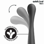 ADDICTED TOYS - MASAJEADOR ANAL DOBLE SILICONA 22,5 CM - Imagen 3