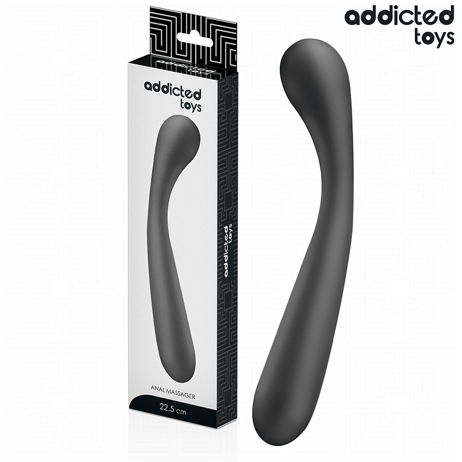 ADDICTED TOYS - MASAJEADOR ANAL DOBLE SILICONA 22 Imagen del artículo erótico ADDICTED TOYS - MASAJEADOR ANAL DOBLE SILICONA 22