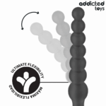 ADDICTED TOYS - MASAJEADOR ANAL DOBLE SILICONA 24 CM - Imagen 3