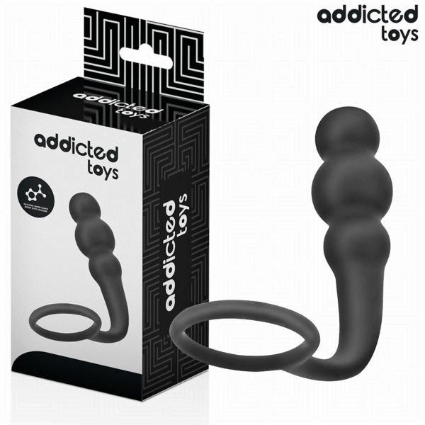 Imagen del artículo erótico ADDICTED TOYS - PLUG ANAL CON ANILLO SILICONA MODELO 1 de ADDICTED TOYS en la sección JUGUETES BIENESTAR |Anal|Plugs Anales de Millenial Sexshop.