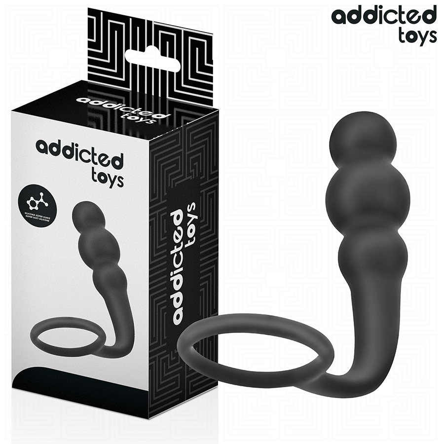 Imagen del artículo erótico ADDICTED TOYS - PLUG ANAL CON ANILLO SILICONA MODELO 1 de ADDICTED TOYS en la sección JUGUETES BIENESTAR |Anal|Plugs Anales de Millenial Sexshop.