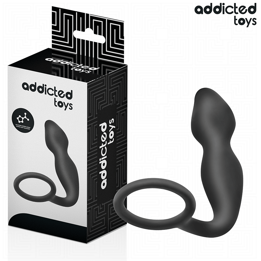 ADDICTED TOYS - PLUG ANAL CON ANILLO SILICONA MODELO 2-MillenialSexshop-ADDICTED TOYS Imagen del artículo erótico ADDICTED TOYS - PLUG ANAL CON ANILLO SILICONA MODELO 2 de ADDICTED TOYS en la sección JUGUETES BIENESTAR |Anal|Plugs Anales de Millenial Sexshop.
