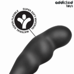 ADDICTED TOYS - PLUG ANAL CON ANILLO SILICONA MODELO 4 - Imagen 5
