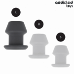 ADDICTED TOYS - PLUG ANAL HUECO EXTREM SILICONA TALLA L 10,4 CM - Imagen 5