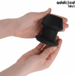 ADDICTED TOYS - PLUG ANAL HUECO EXTREM SILICONA TALLA M 8,7 CM - Imagen 3