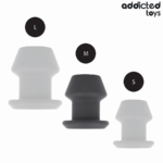 ADDICTED TOYS - PLUG ANAL HUECO EXTREM SILICONA TALLA M 8,7 CM - Imagen 5