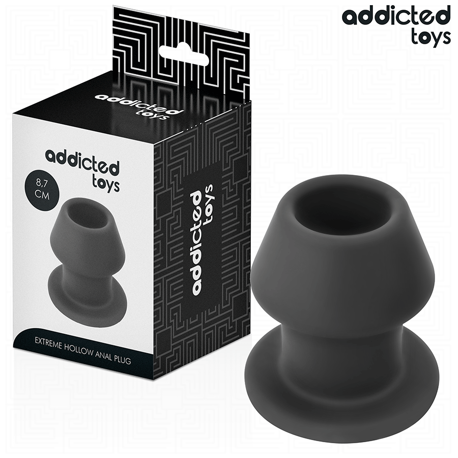 ADDICTED TOYS - PLUG ANAL HUECO EXTREM SILICONA TALLA M 8 Imagen del artículo erótico ADDICTED TOYS - PLUG ANAL HUECO EXTREM SILICONA TALLA M 8