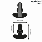 ADDICTED TOYS - PLUG ANAL HUECO SILICONA TALLA L 11.1 CM - Imagen 4