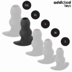 ADDICTED TOYS - PLUG ANAL HUECO SILICONA TALLA XL 13,9 CM - Imagen 5