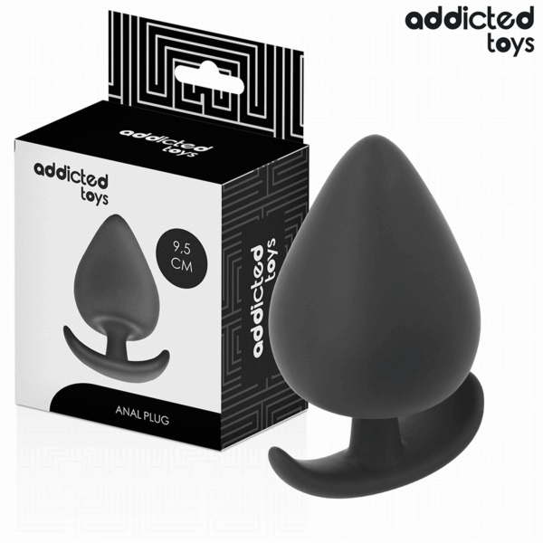 Imagen del artículo erótico ADDICTED TOYS - PLUG ANAL SILICONA TALLA XL 9.5 CM de ADDICTED TOYS en la sección JUGUETES BIENESTAR |Anal|Plugs Anales de Millenial Sexshop.